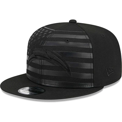 Men's New Era Black Los Angeles Chargers Independent 9FIFTY Snapback Hat