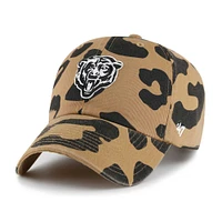 Women's '47  Tan Chicago Bears Rosette Clean Up Adjustable Hat