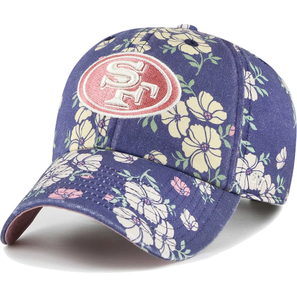 Women's '47  Navy San Francisco 49ers Primrose Clean Up Adjustable Hat