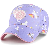 Girls Preschool '47 Lavender Tennessee Titans Unicorn Clean Up Adjustable Hat