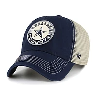 Men's '47 Navy/Natural Dallas Cowboys Notch Trucker Clean Up Adjustable Hat