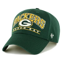 Men's '47 Green Green Bay Packers Fletcher MVP Adjustable Hat