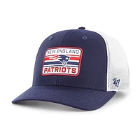 Men's '47 Navy/White New England Patriots Drifter Adjustable Trucker Hat