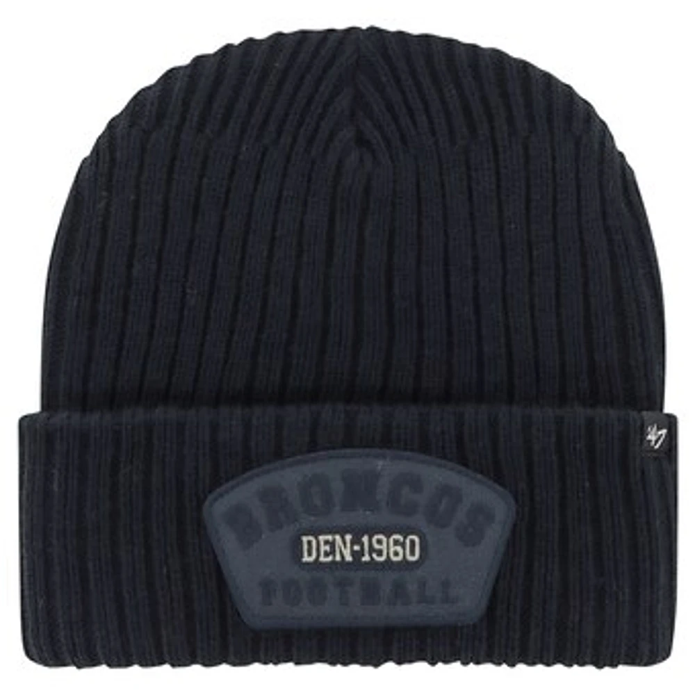 Men's '47 Navy Denver Broncos Ridgeway Cuffed Knit Hat