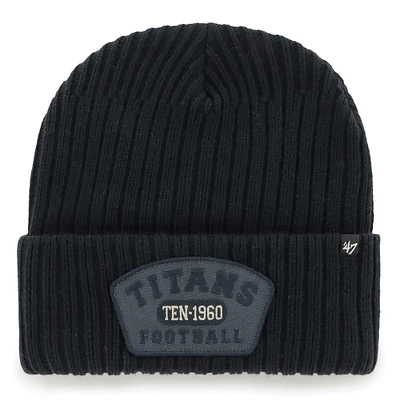 Men's '47 Navy Tennessee Titans Ridgeway Cuffed Knit Hat