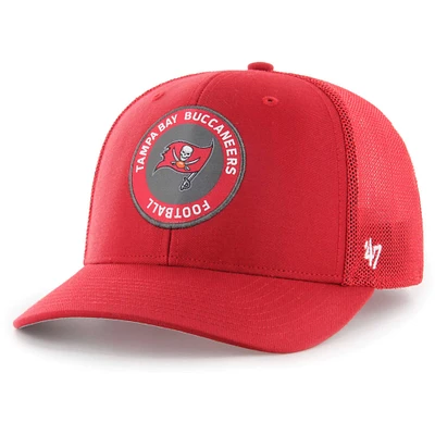 Men's '47 Red Tampa Bay Buccaneers Unveil Flex Hat