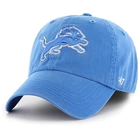 Men's '47 Blue Detroit Lions Franchise Logo Fitted Hat