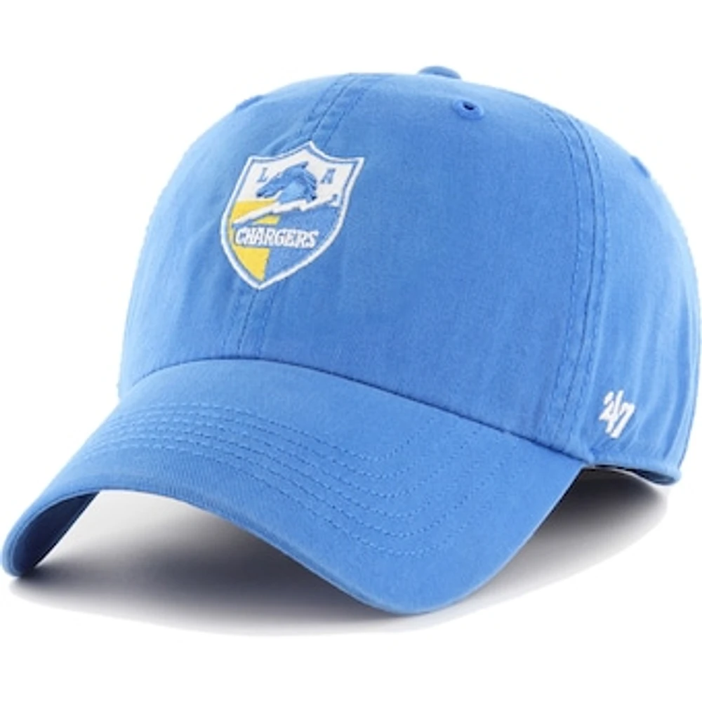 Men's '47 Powder Blue Los Angeles Chargers Gridiron Classics Franchise Legacy Fitted Hat