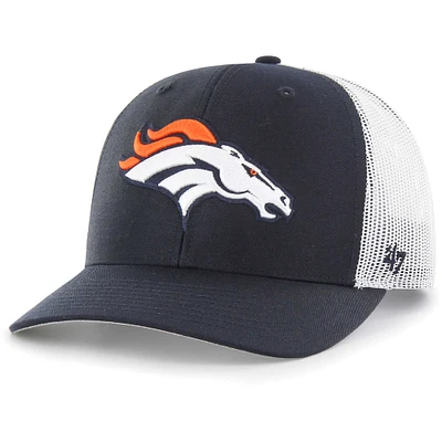 Men's '47 Navy Denver Broncos Adjustable Trucker Hat