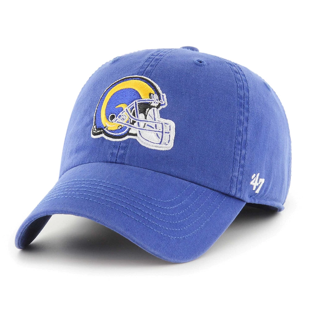 Men's '47 Royal Los Angeles Rams Gridiron Classics Franchise Legacy Fitted Hat