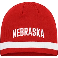 Men's adidas Scarlet Nebraska Huskers Wordmark Beanie