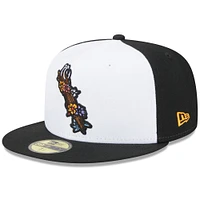 Men's New Era White Corpus Christi Hooks Theme Nights Día De Los  59FIFTY Fitted Hat