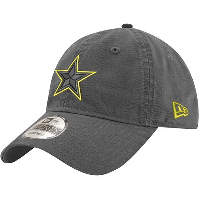 Men's New Era Graphite Dallas Cowboys Volt 9TWENTY Adjustable Hat