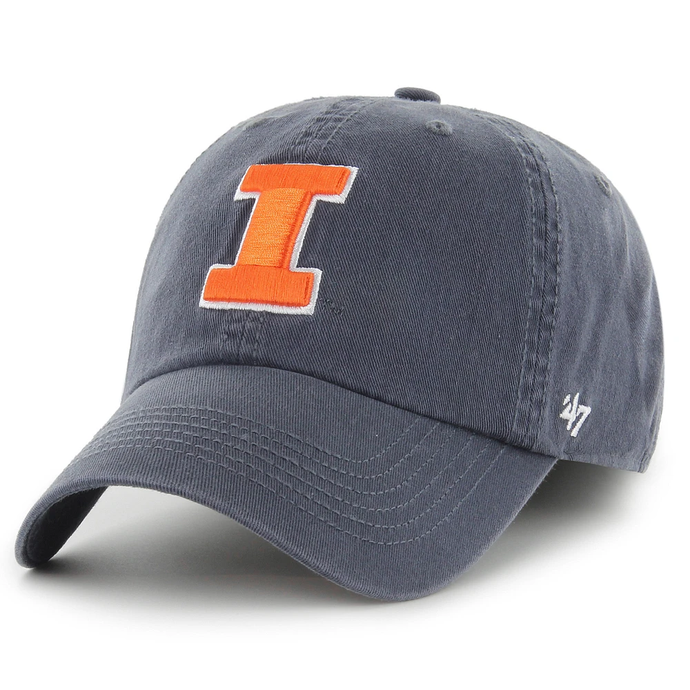 Men's '47 Navy Illinois Fighting Illini Franchise Fitted Hat