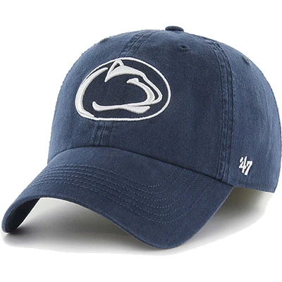 Men's '47 Navy Penn State Nittany Lions Franchise Fitted Hat