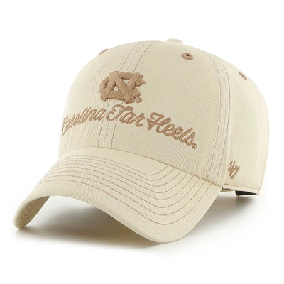 Women's '47 Tan North Carolina Tar Heels Haze Clean Up Adjustable Hat