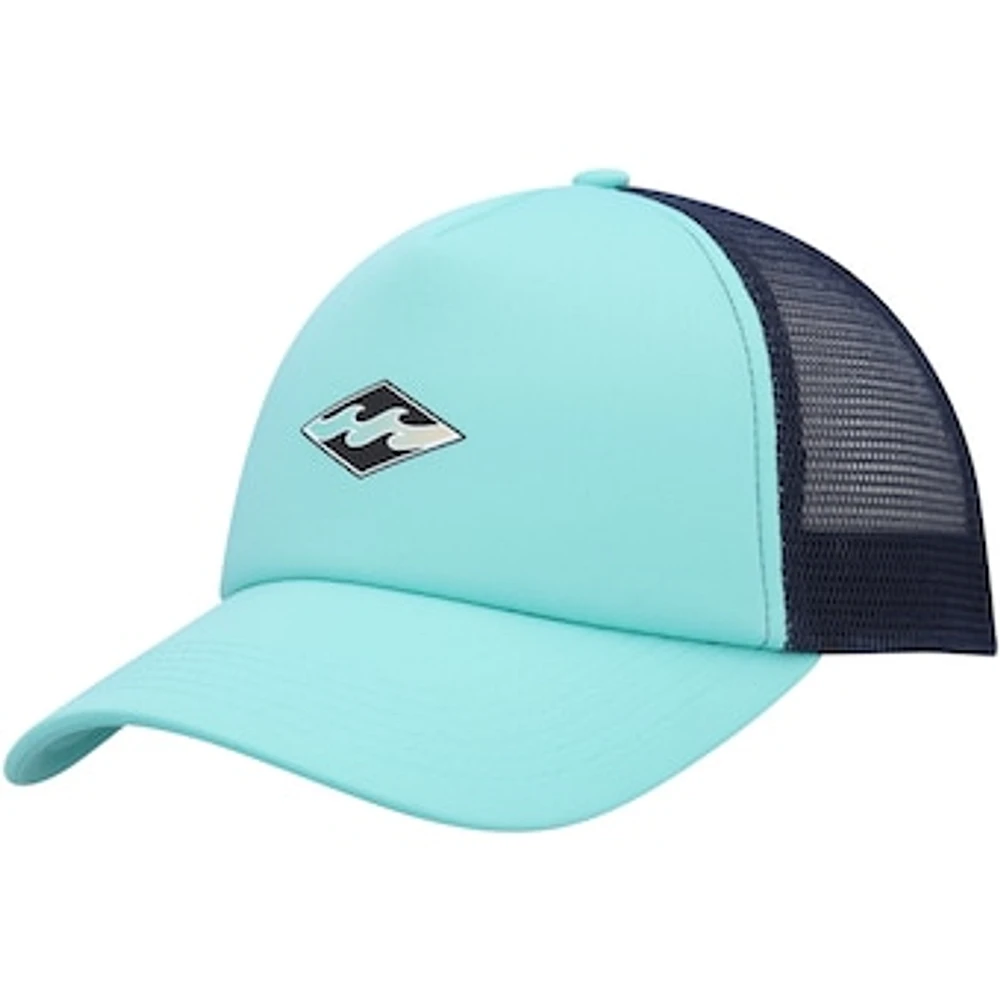 Men's Billabong Aqua Podium Trucker Snapback Hat