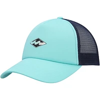 Men's Billabong Aqua Podium Trucker Snapback Hat