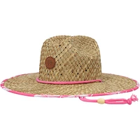 Women's Roxy Natural Pina to My Colada Printed Straw Lifeguard Hat