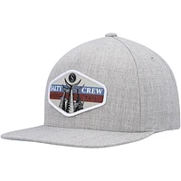 Men's Salty Crew Oatmeal High Tail Snapback Hat