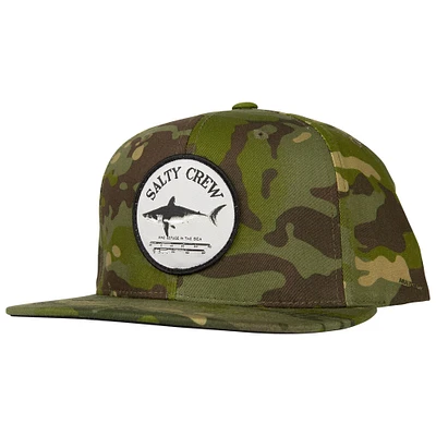 Men's Salty Crew Camo Bruce Snapback Hat