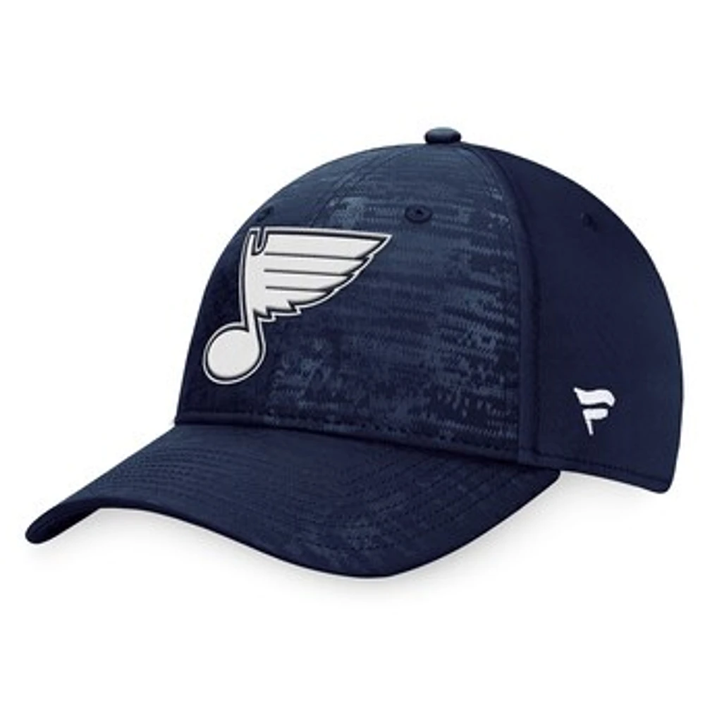 Men's Fanatics Navy St. Louis Blues Fundamental Flex Hat