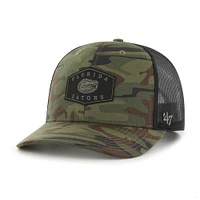 Men's '47 Camo/Black Florida Gators OHT Military Appreciation Cargo Convoy Adjustable Hat