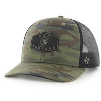 Men's '47 Camo/Black USC Trojans OHT Military Appreciation Cargo Convoy Adjustable Hat