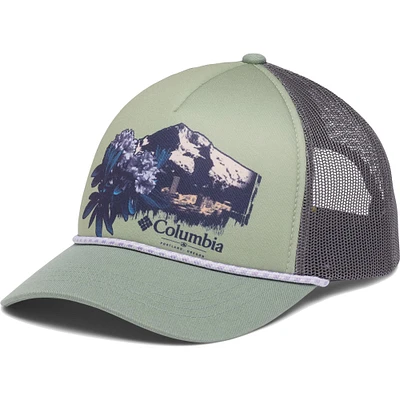 Women's Columbia Green Mesh Trucker Snapback Hat