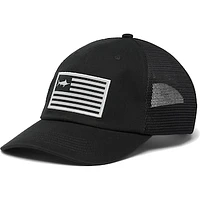 Men's Columbia Black PFG Dad Snapback Hat