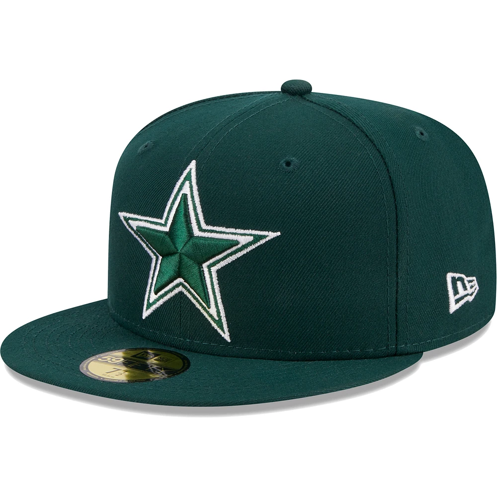 Men's New Era Green Dallas Cowboys Main 59FIFTY Fitted Hat