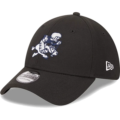 Men's New Era Black Dallas Cowboys Retro Joe Main 39THIRTY Flex Hat