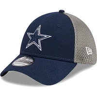 Men's New Era Navy/Graphite Dallas Cowboys  Main Neo 39THIRTY Flex Hat