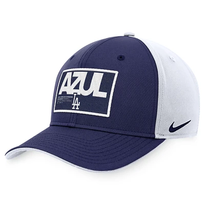 Men's Nike Royal/White Los Angeles Dodgers Classic99 Colorblock Performance Snapback Hat