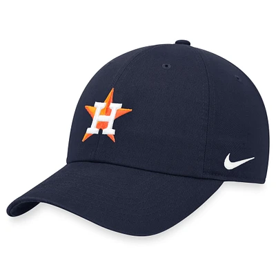 Men's Nike Navy Houston Astros Heritage 86 Lightweight Unstructured Adjustable Hat