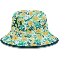 Men's New Era Athletics Tropic Floral Bucket Hat