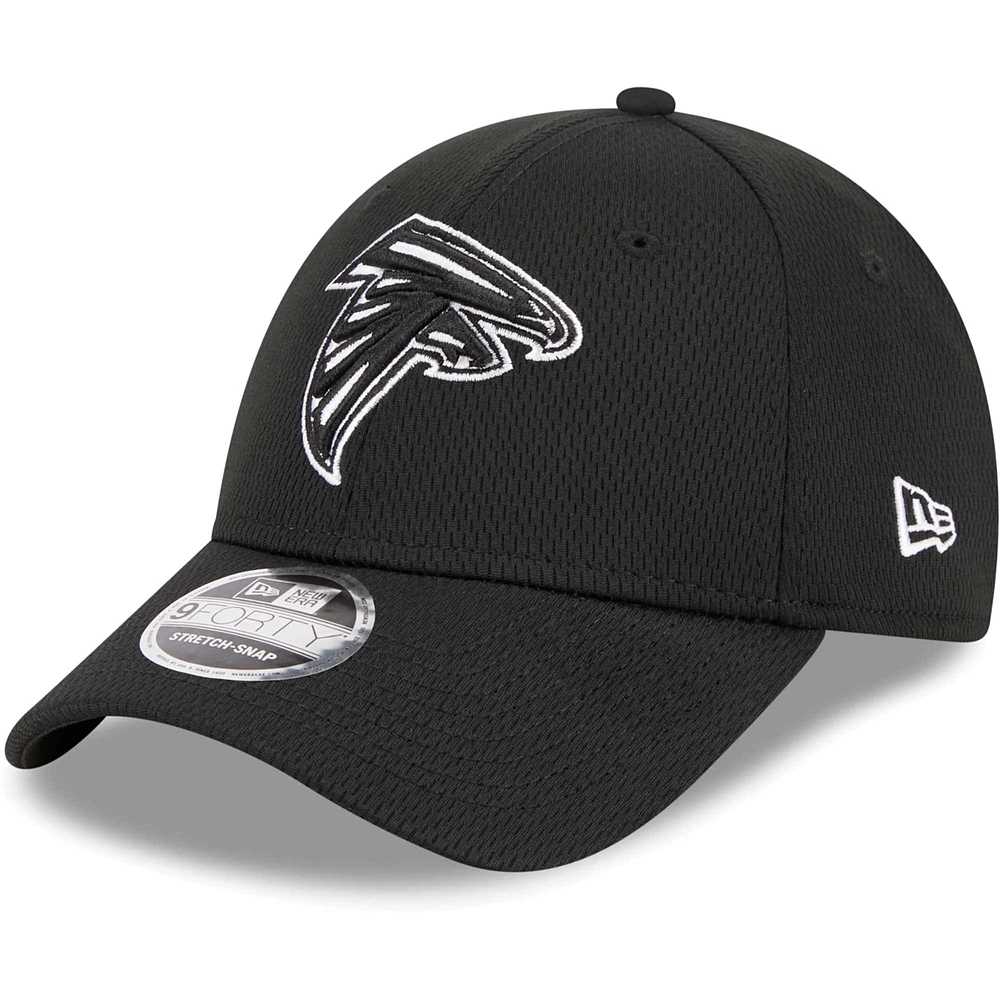 Men's New Era Black Atlanta Falcons  Main B-Dub 9FORTY Adjustable Hat