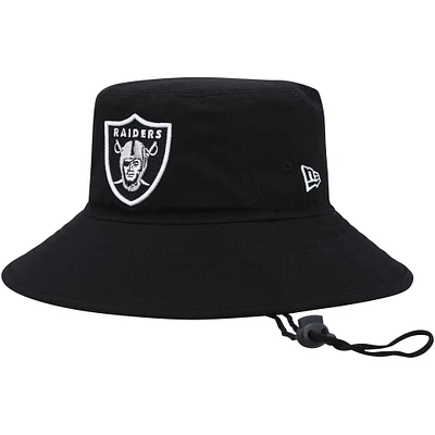 Men's New Era Black Las Vegas Raiders Main Bucket Hat