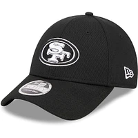 Men's New Era Black San Francisco 49ers  Main B-Dub 9FORTY Adjustable Hat