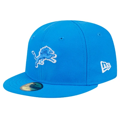 Infant New Era Blue Detroit Lions  My 1st 59FIFTY Fitted Hat