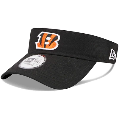 Men's New Era Black Cincinnati Bengals Main Adjustable Visor