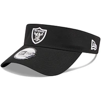 Men's New Era Black Las Vegas Raiders Main Adjustable Visor