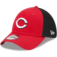 Men's New Era Red Cincinnati Reds Team Neo 39THIRTY Flex Hat