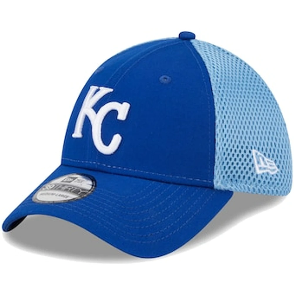 Men's New Era Royal Kansas City Royals Team Neo 39THIRTY Flex Hat