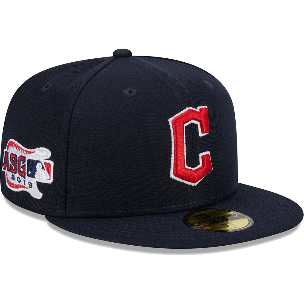 Men's New Era Navy Cleveland Guardians  2019 MLB All-Star Game Team Color 59FIFTY Fitted Hat