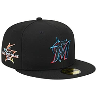 Men's New Era Black Miami Marlins  2017 MLB All-Star Game Team Color 59FIFTY Fitted Hat