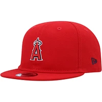 Infant New Era Red Los Angeles Angels My First 9FIFTY Adjustable Hat