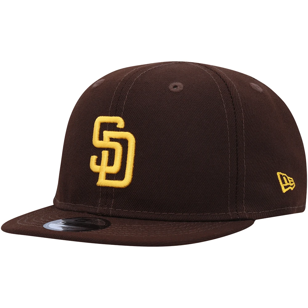 Infant New Era Brown San Diego Padres My First 9FIFTY Adjustable Hat