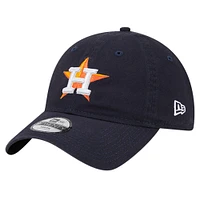 Youth New Era Navy Houston Astros Team Color 9TWENTY Adjustable Hat