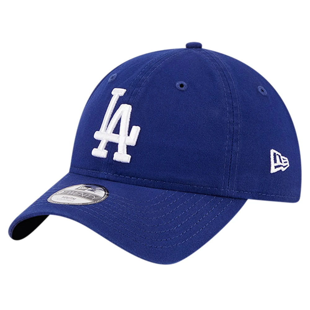 Youth New Era Royal Los Angeles Dodgers Team Color 9TWENTY Adjustable Hat